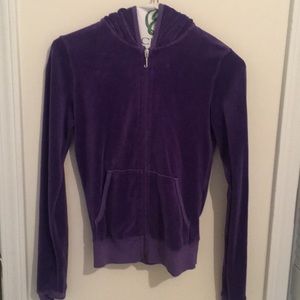 Juicy couture velour hoodie